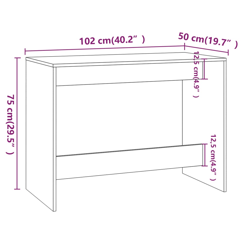 Set da Pranzo 3 pz Rovere Sonoma in Truciolato - homemem39