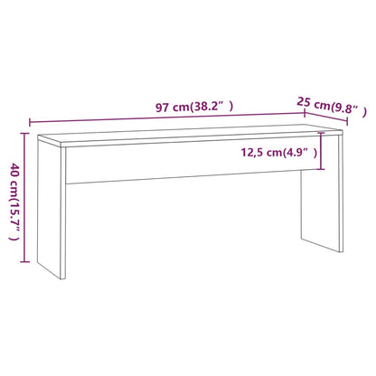 Set da Pranzo 3 Pz Grigio Cemento in Truciolato - homemem39