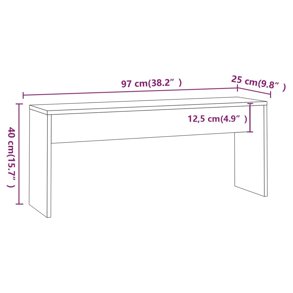 Set da Pranzo 3 Pz Bianco Lucido in Truciolato - homemem39