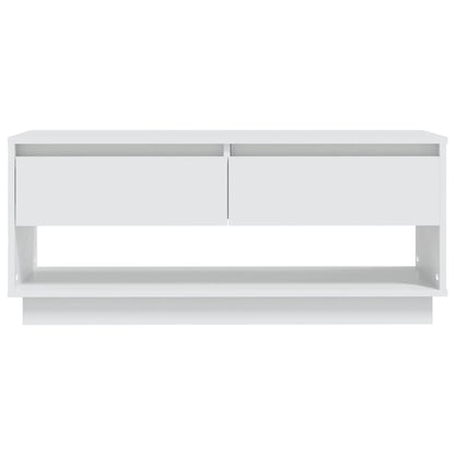 Mobile TV Bianco 102x41x44 cm in Legno Multistrato - homemem39