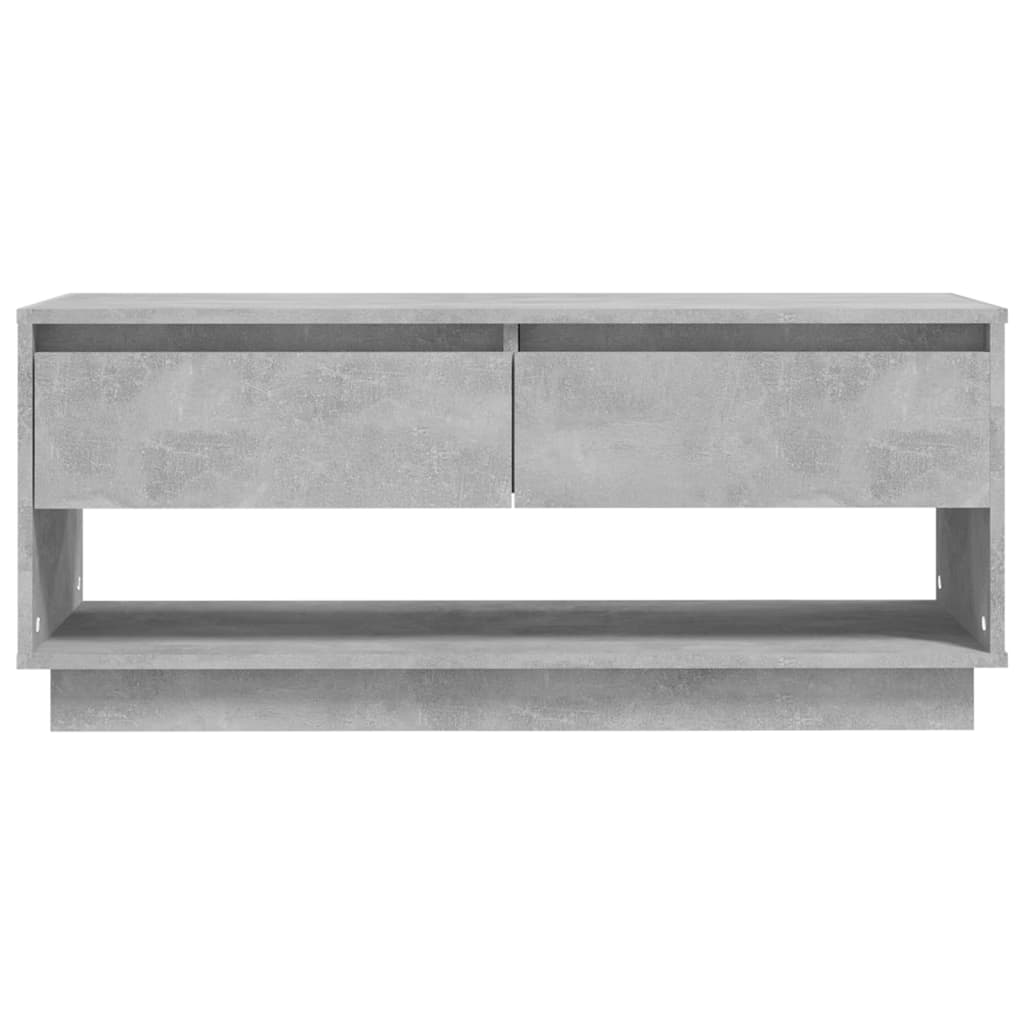 Mobile TV Grigio Cemento 102x41x44 cm in Truciolato - homemem39