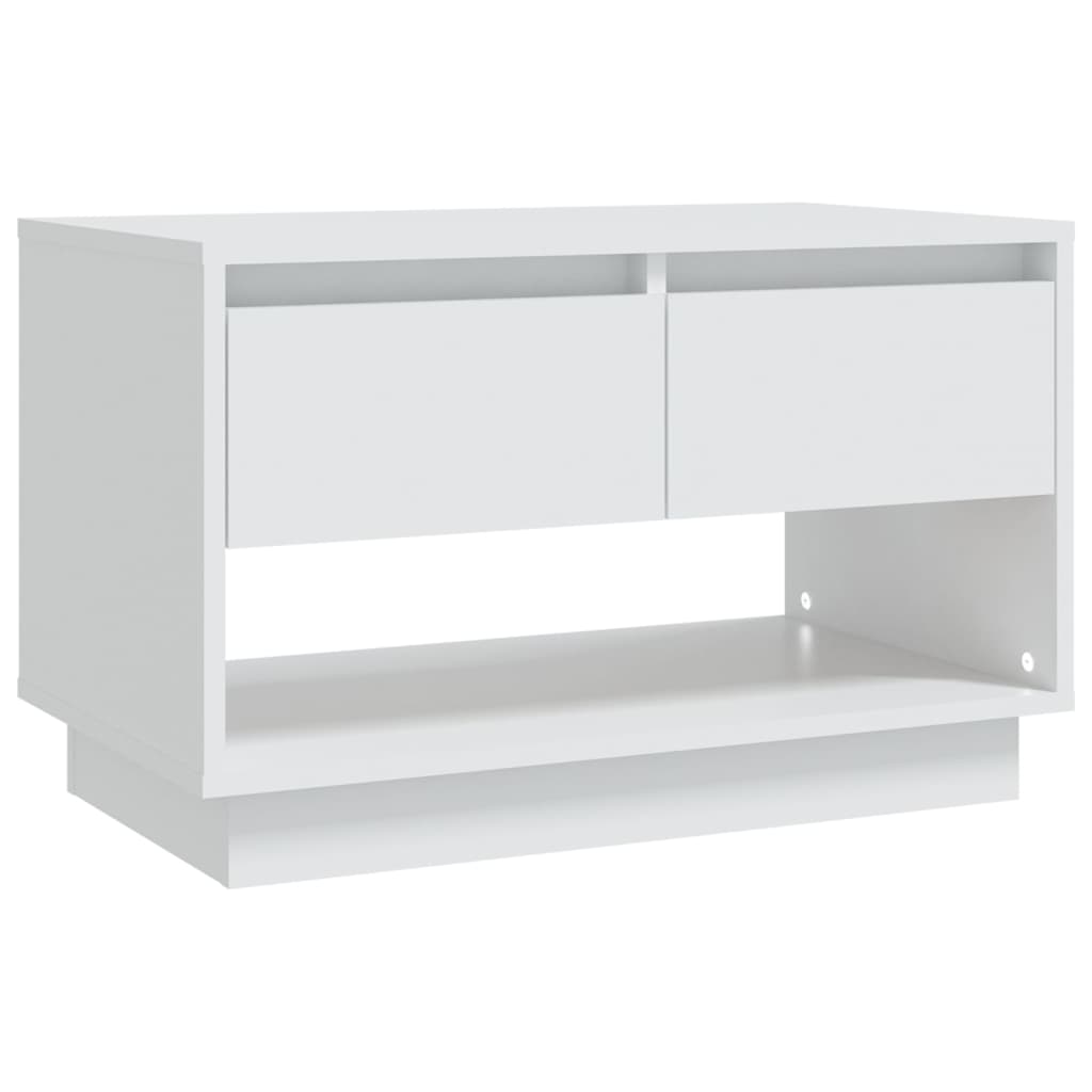 Mobile TV Bianco 70x41x44 cm in Truciolato - homemem39