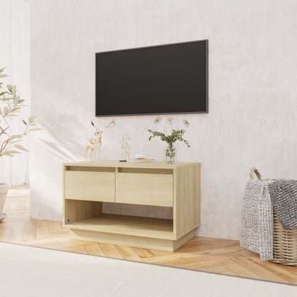 Mobile TV Rovere Sonoma 70x41x44 cm in Truciolato - homemem39