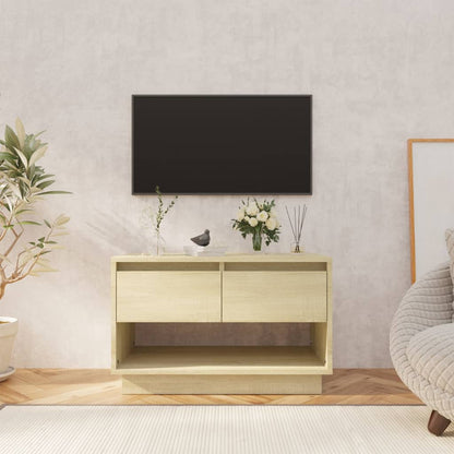 Mobile TV Rovere Sonoma 70x41x44 cm in Truciolato - homemem39