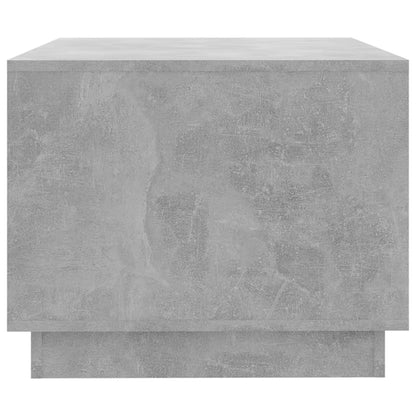 Tavolino da Salotto Grigio Cemento 102,5x55x44 cm in Truciolato - homemem39