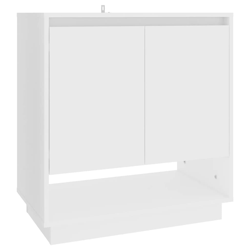 Credenza Bianca 70x41x75 cm in Truciolato - homemem39