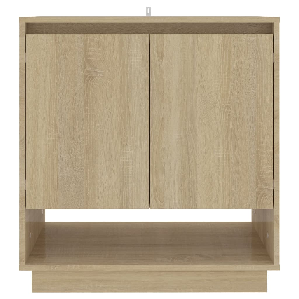 Credenza Rovere Sonoma 70x41x75 cm in Truciolato - homemem39