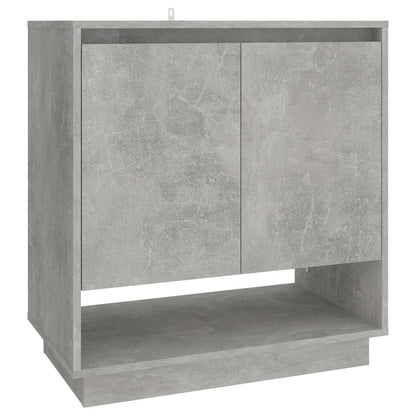 Credenza Grigio Cemento 70x41x75 cm in Truciolato - homemem39