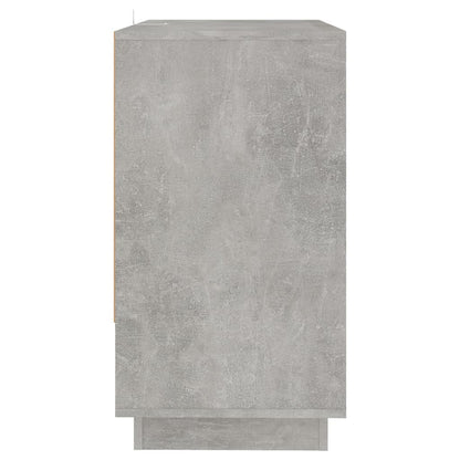 Credenza Grigio Cemento 70x41x75 cm in Truciolato - homemem39