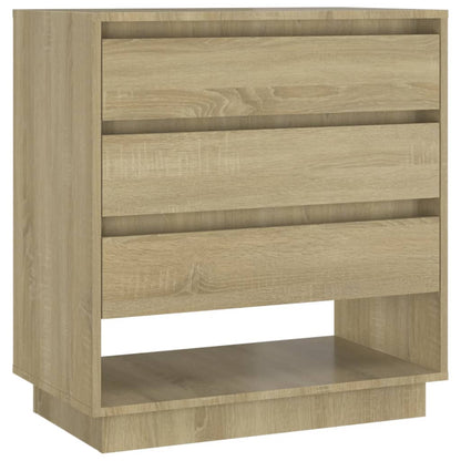 Credenza Rovere Sonoma 70x41x75 cm in Truciolato - homemem39