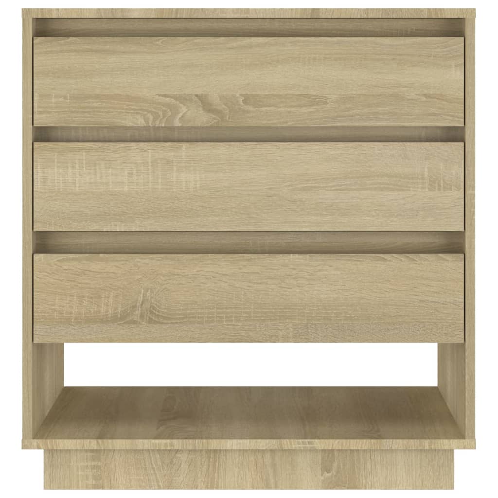 Credenza Rovere Sonoma 70x41x75 cm in Truciolato - homemem39