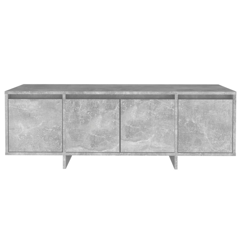 Mobile TV Grigio Cemento 120x30x40,5 cm in Truciolato - homemem39