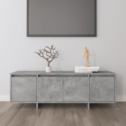 Mobile TV Grigio Cemento 120x30x40,5 cm in Truciolato - homemem39