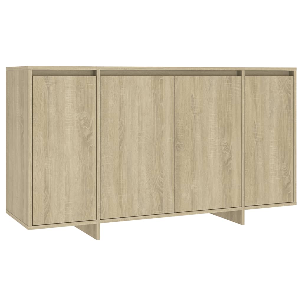 Credenza Rovere Sonoma 135x41x75 cm in Truciolato - homemem39