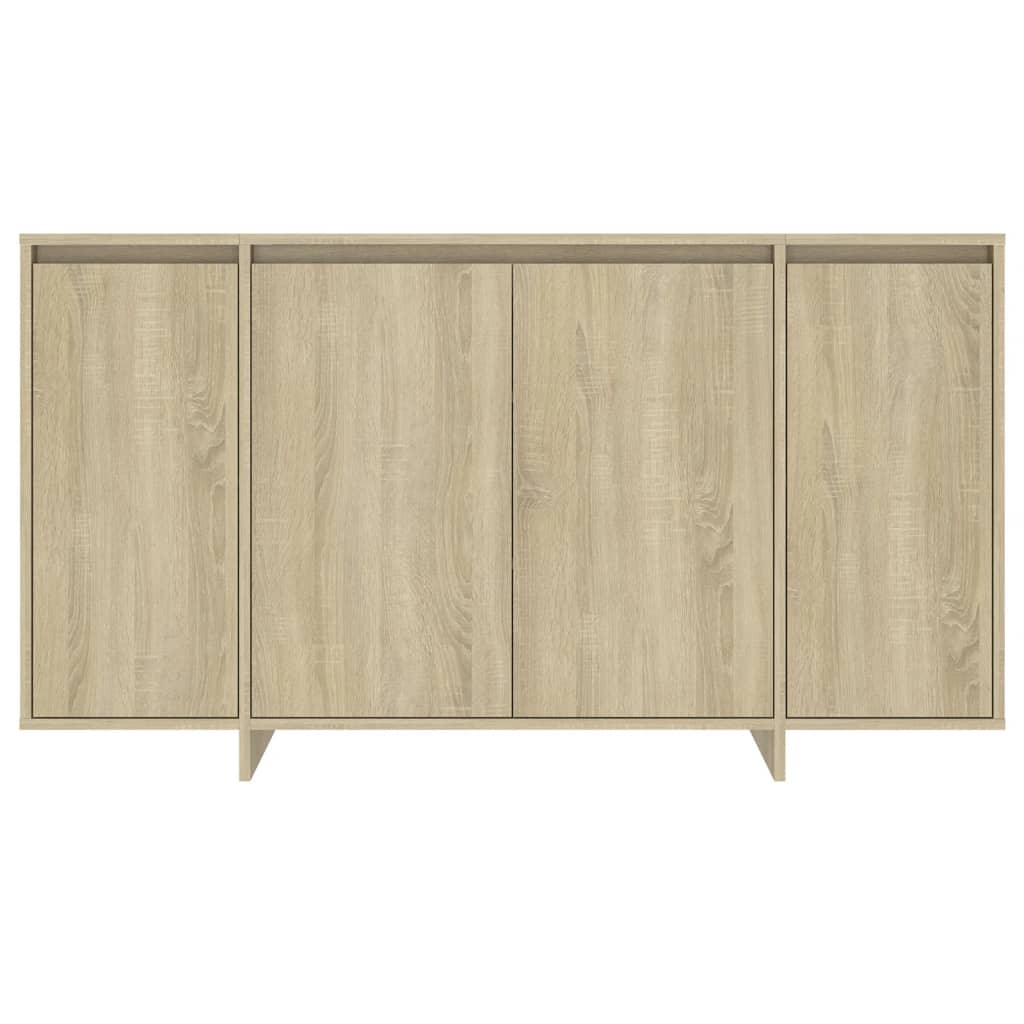 Credenza Rovere Sonoma 135x41x75 cm in Truciolato - homemem39