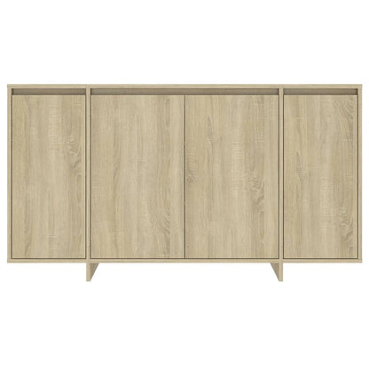 Credenza Rovere Sonoma 135x41x75 cm in Truciolato - homemem39