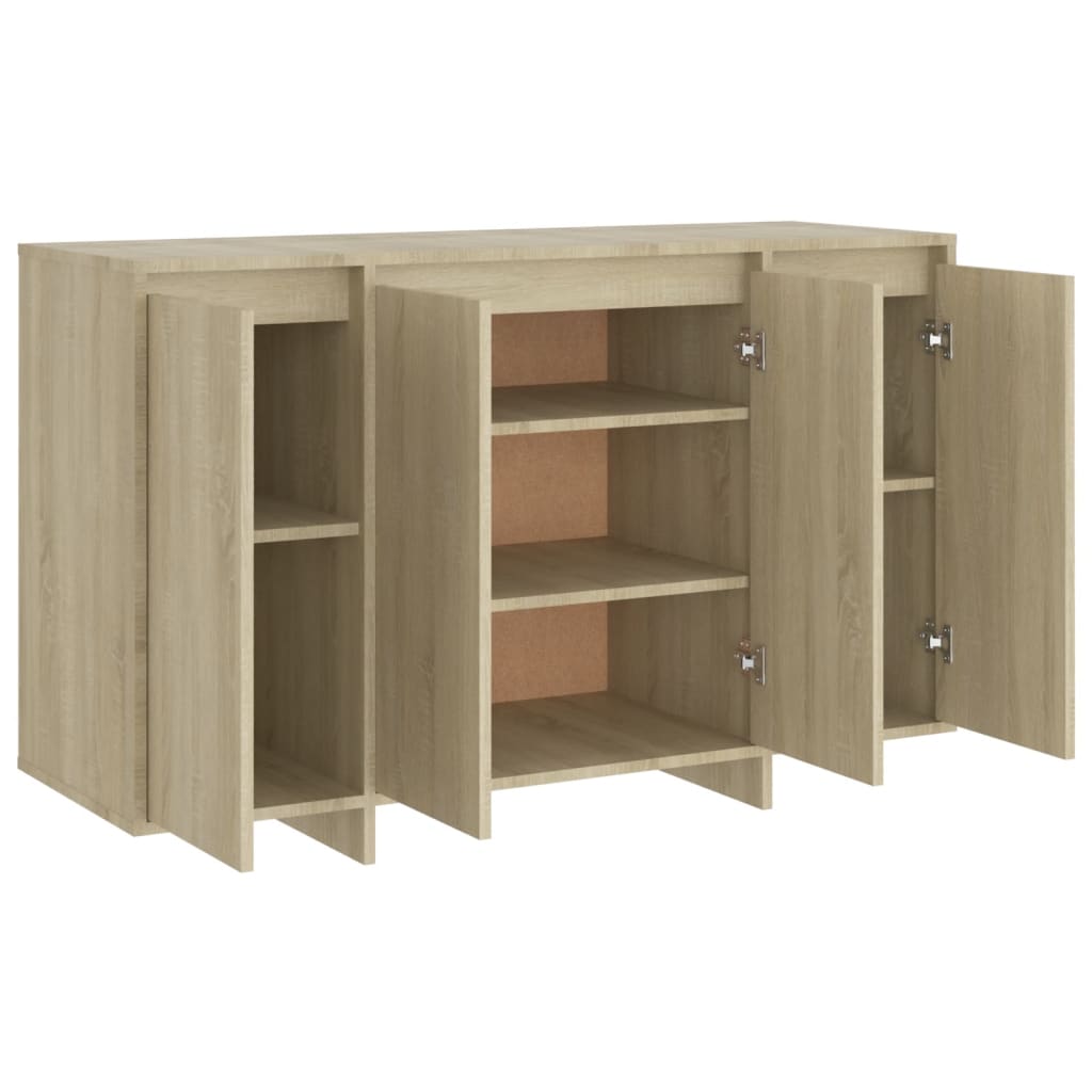 Credenza Rovere Sonoma 120x41x75 cm in Truciolato - homemem39