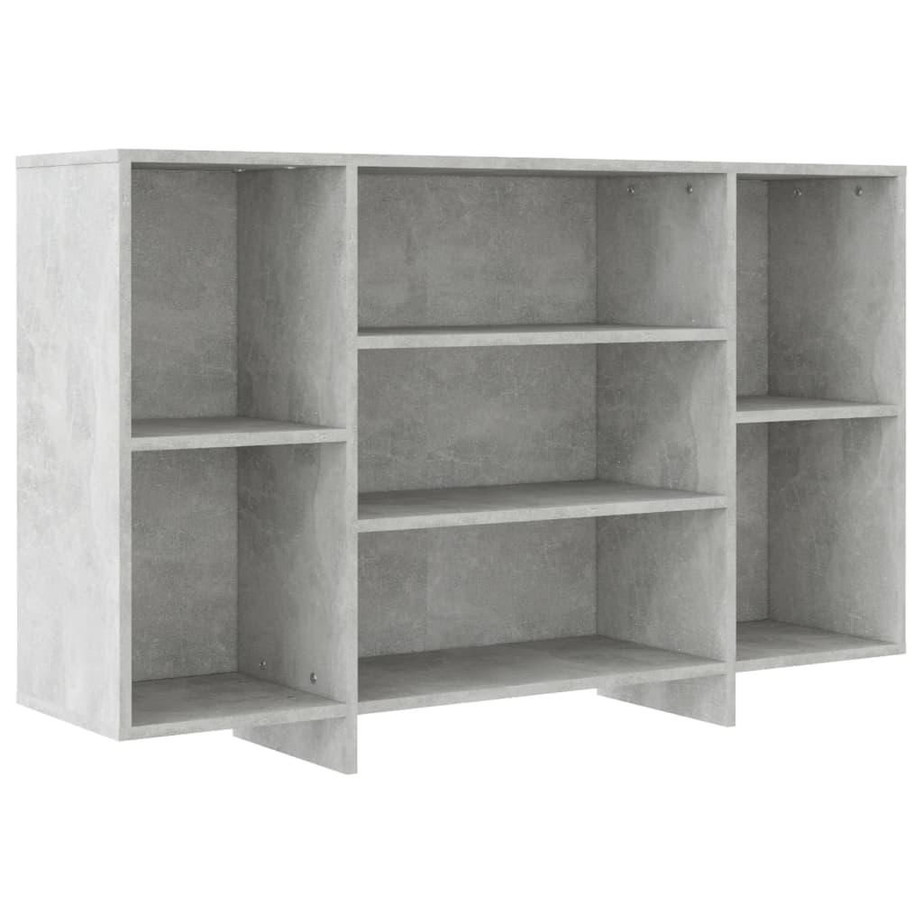 Credenza Grigio Cemento 120x30x75 cm in Truciolato - homemem39