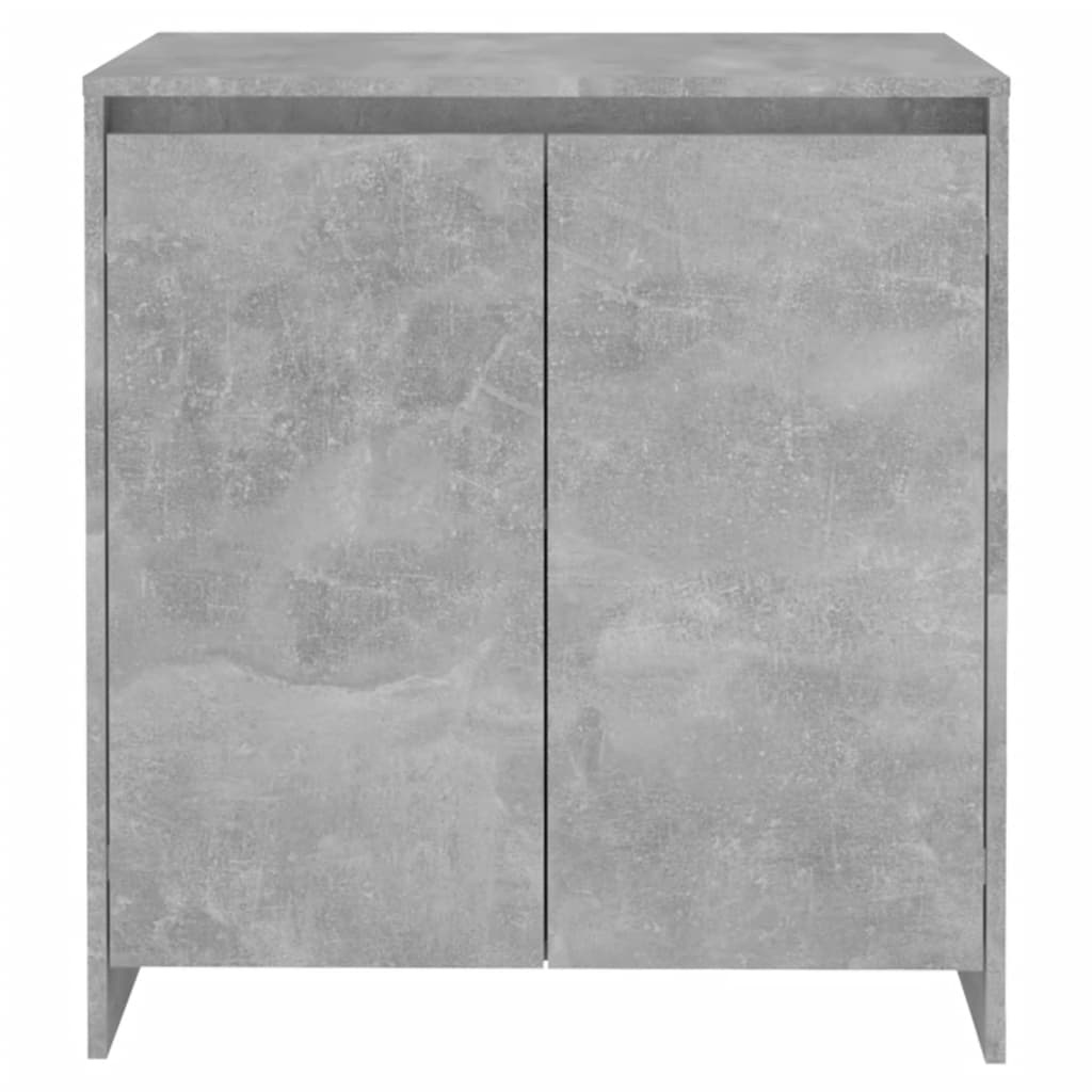 Credenza Grigio Cemento 70x41x75 cm in Legno Multistrato - homemem39