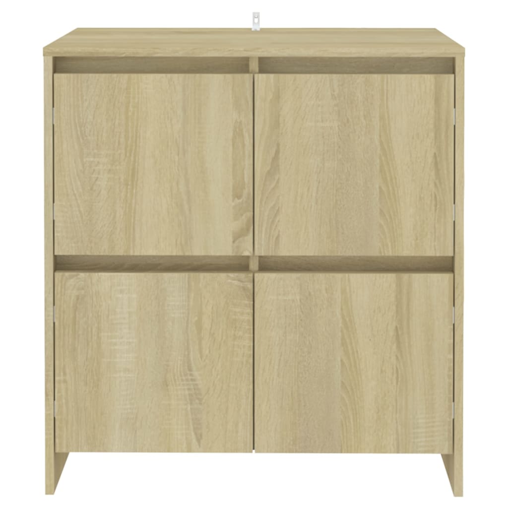 Credenza Rovere Sonoma 70x41x75 cm in Truciolato - homemem39