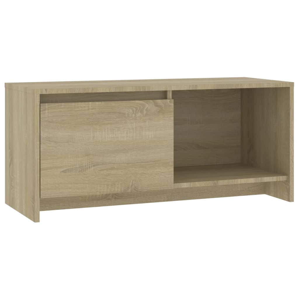 Mobile Porta TV Rovere Sonoma 90x35x40 cm in Truciolato - homemem39