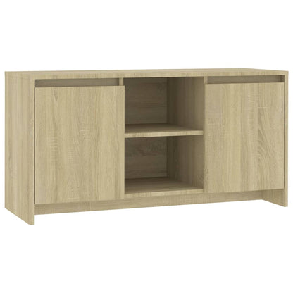 Mobile Porta TV Rovere Sonoma 102x37,5x52,5 cm in Truciolato - homemem39