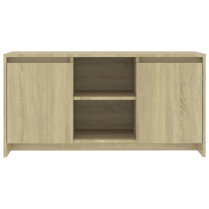 Mobile Porta TV Rovere Sonoma 102x37,5x52,5 cm in Truciolato - homemem39