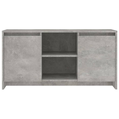 Mobile Porta TV Grigio Cemento 102x37,5x52,5 cm in Truciolato - homemem39