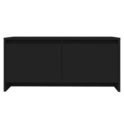 Tavolino da Salotto Nero 90x50x41,5 cm in Truciolato - homemem39