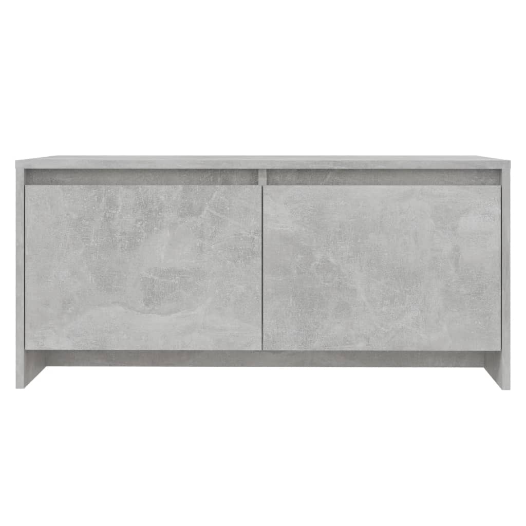 Tavolino da Salotto Grigio Cemento 90x50x41,5 cm in Truciolato - homemem39