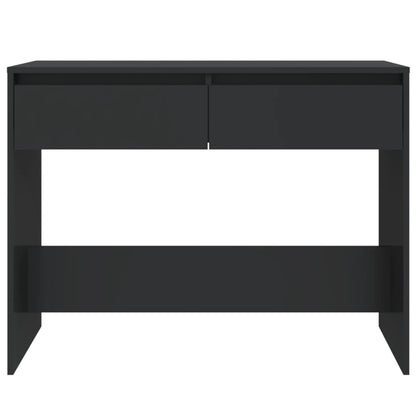 Tavolo Consolle Nero 100x35x76,5 cm in Truciolato - homemem39