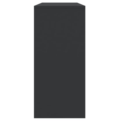 Tavolo Consolle Nero 100x35x76,5 cm in Truciolato - homemem39