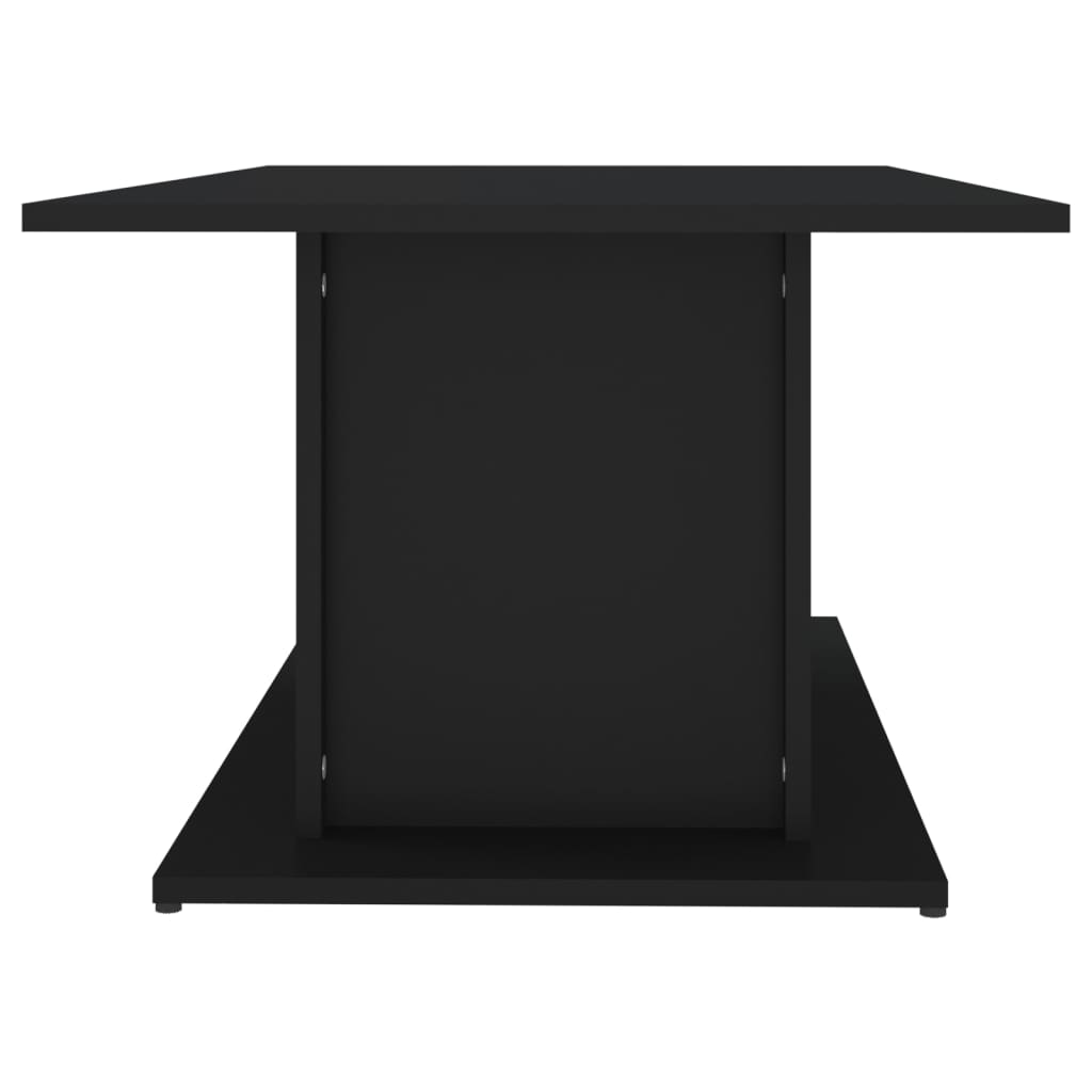 Tavolino da Salotto Nero 102x55,5x40 cm in Truciolato - homemem39