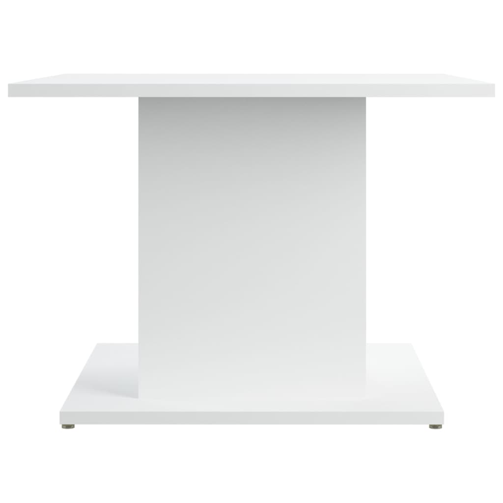 Tavolino da Salotto Bianco 55,5x55,5x40 cm in Truciolato - homemem39