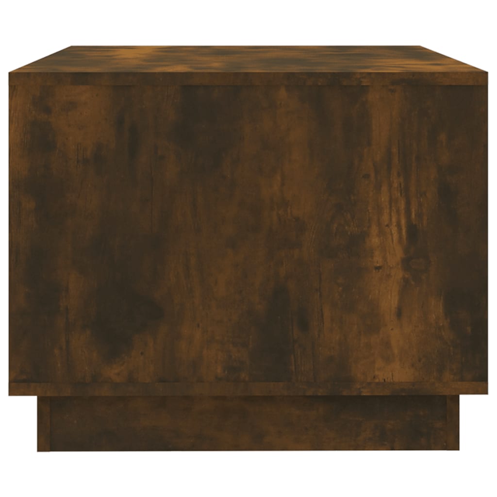 Tavolino da Salotto Rovere Fumo 102,5x55x44 cm in Truciolato - homemem39