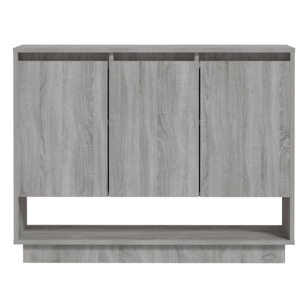 Credenza Grigio Sonoma 97x31x75 cm in Truciolato - homemem39