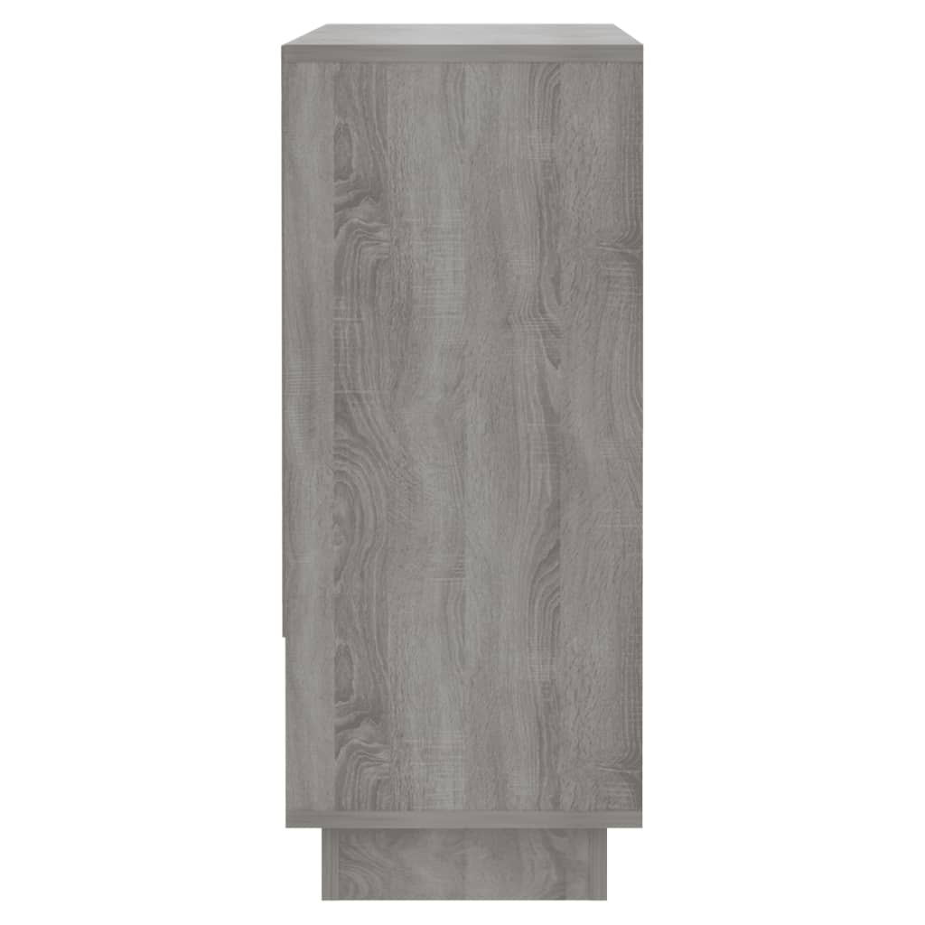 Credenza Grigio Sonoma 97x31x75 cm in Truciolato - homemem39