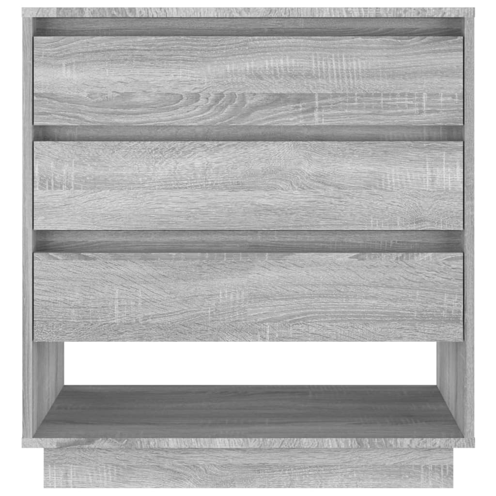 Credenza Grigio Sonoma 70x41x75 cm in Truciolato - homemem39