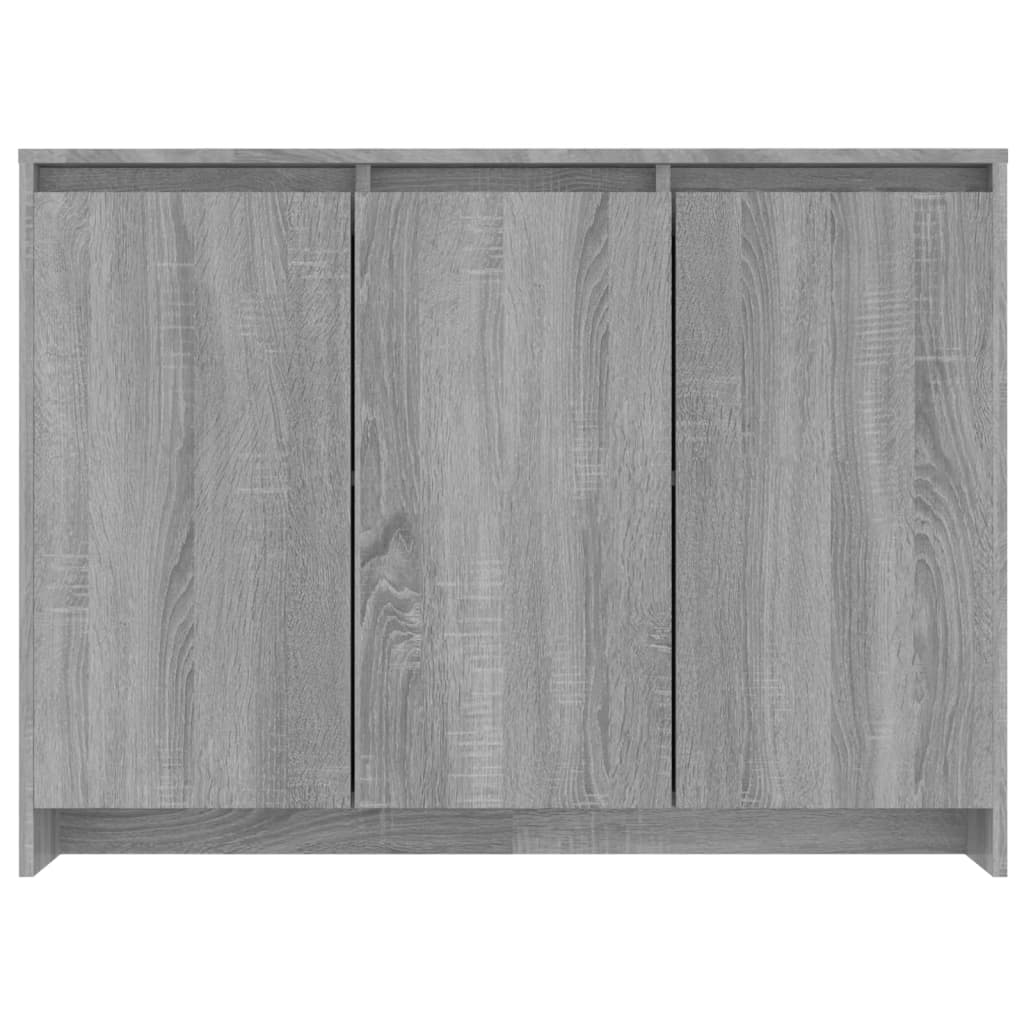 Credenza Grigio Sonoma 102x33x75 cm in Truciolato - homemem39