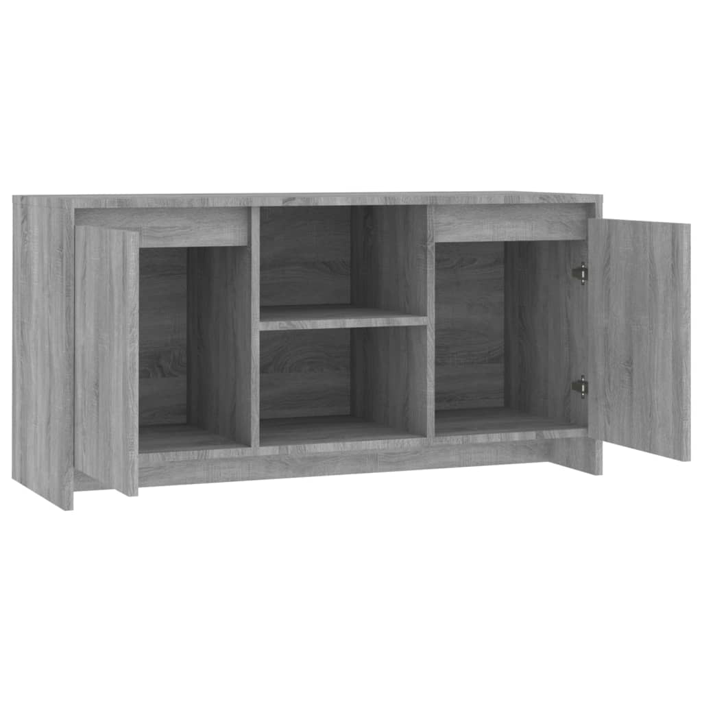 Mobile Porta TV Grigio Sonoma 102x37,5x52,5 cm in Truciolato - homemem39