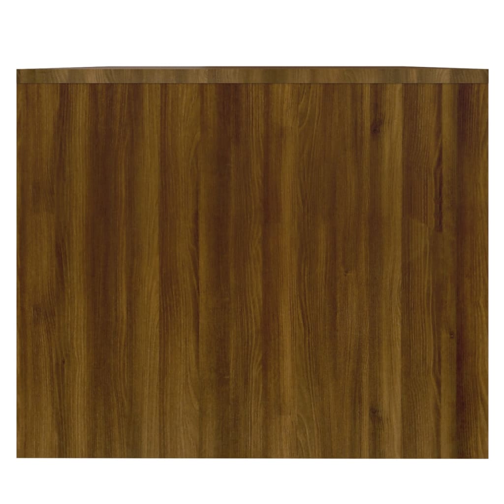 Tavolino da Salotto Rovere Marrone 90x50x41,5 cm in Truciolato - homemem39