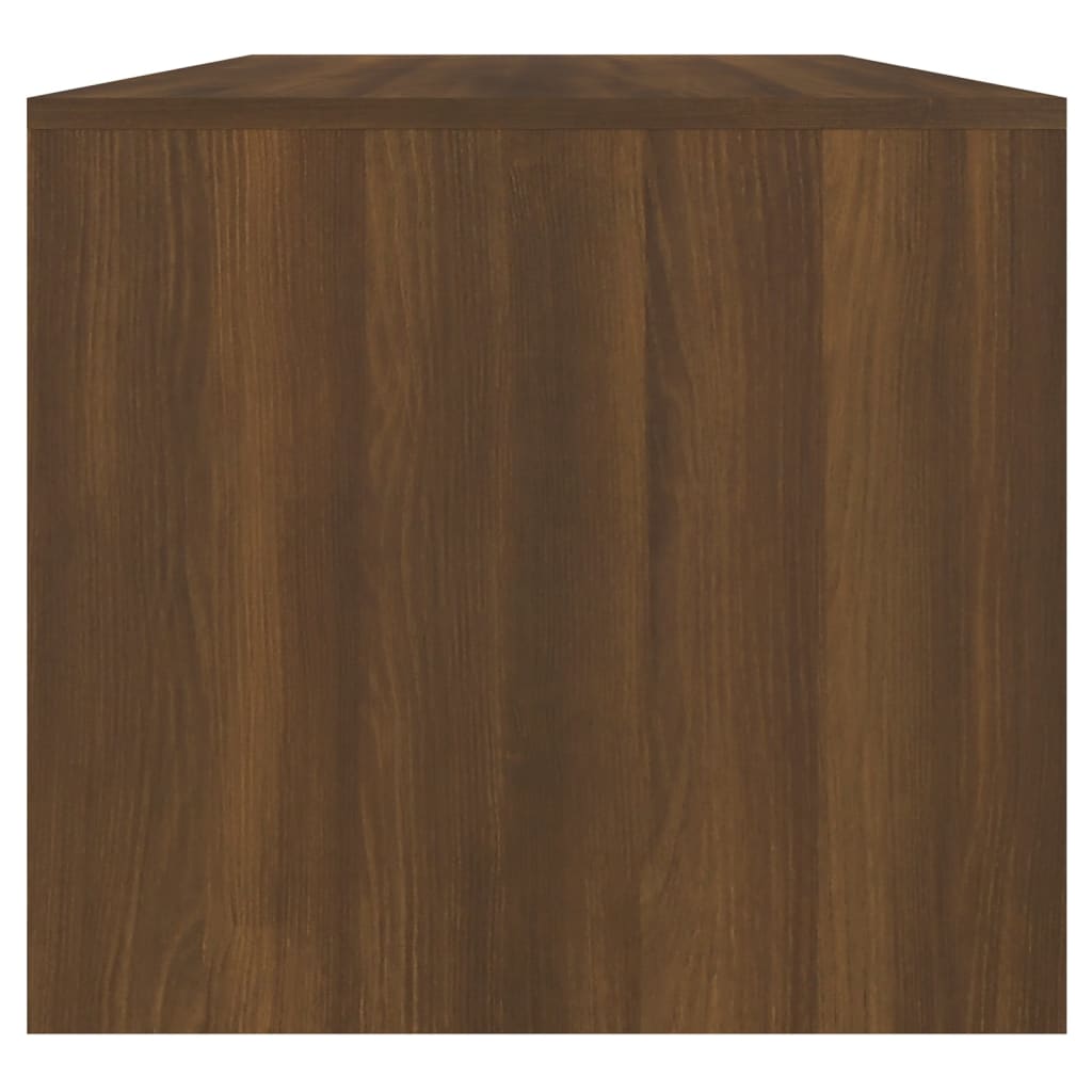 Tavolino Salotto Rovere Marrone 102x50x45 cm Legno Multistrato - homemem39