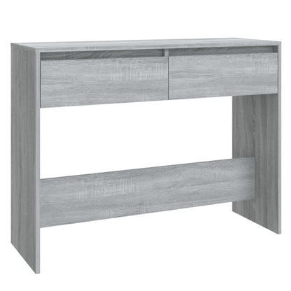 Tavolo Consolle Grigio Sonoma 100x35x76,5 cm in Truciolato - homemem39