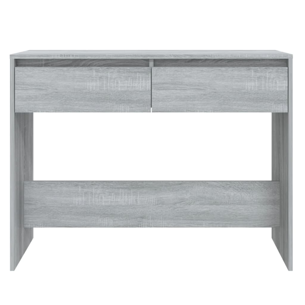 Tavolo Consolle Grigio Sonoma 100x35x76,5 cm in Truciolato - homemem39