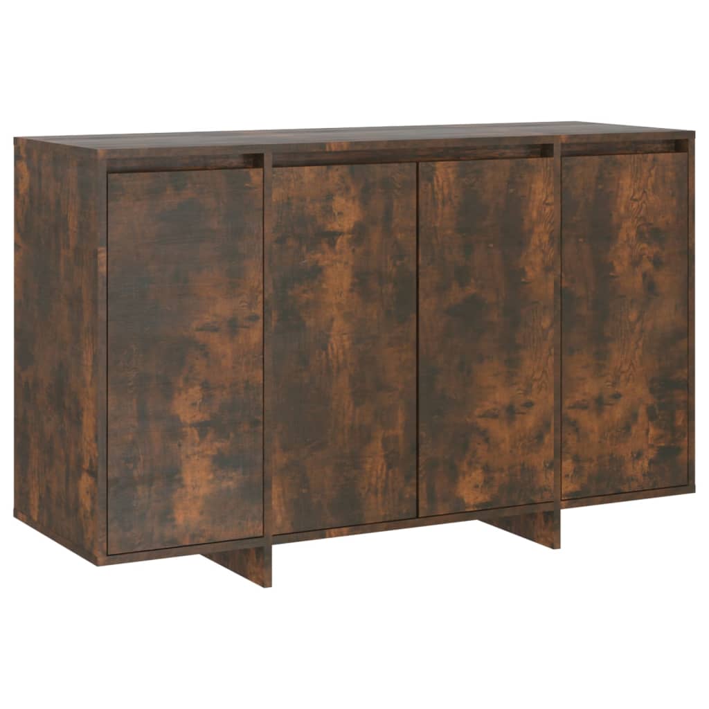 Credenza Rovere Fumo 120x41x75 cm in Truciolato - homemem39