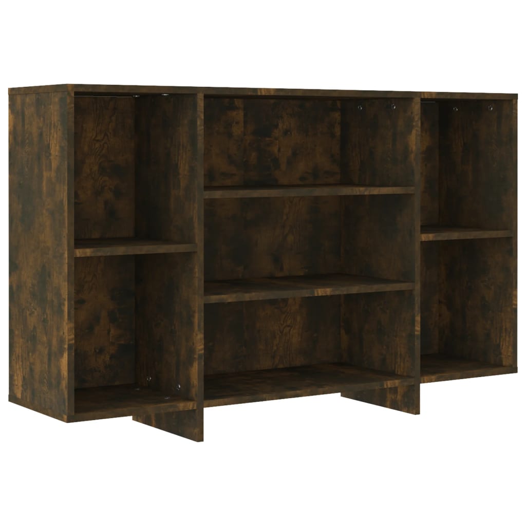 Credenza Rovere Fumo 120x30x75 cm in Truciolato - homemem39