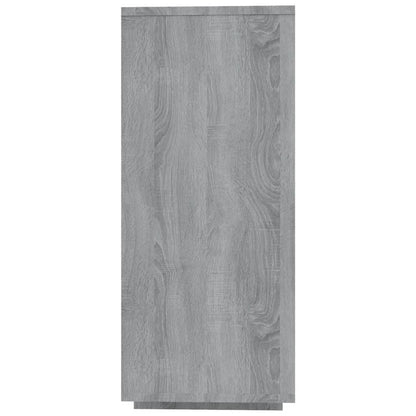 Credenza Grigio Sonoma 120x30x75 cm in Truciolato - homemem39