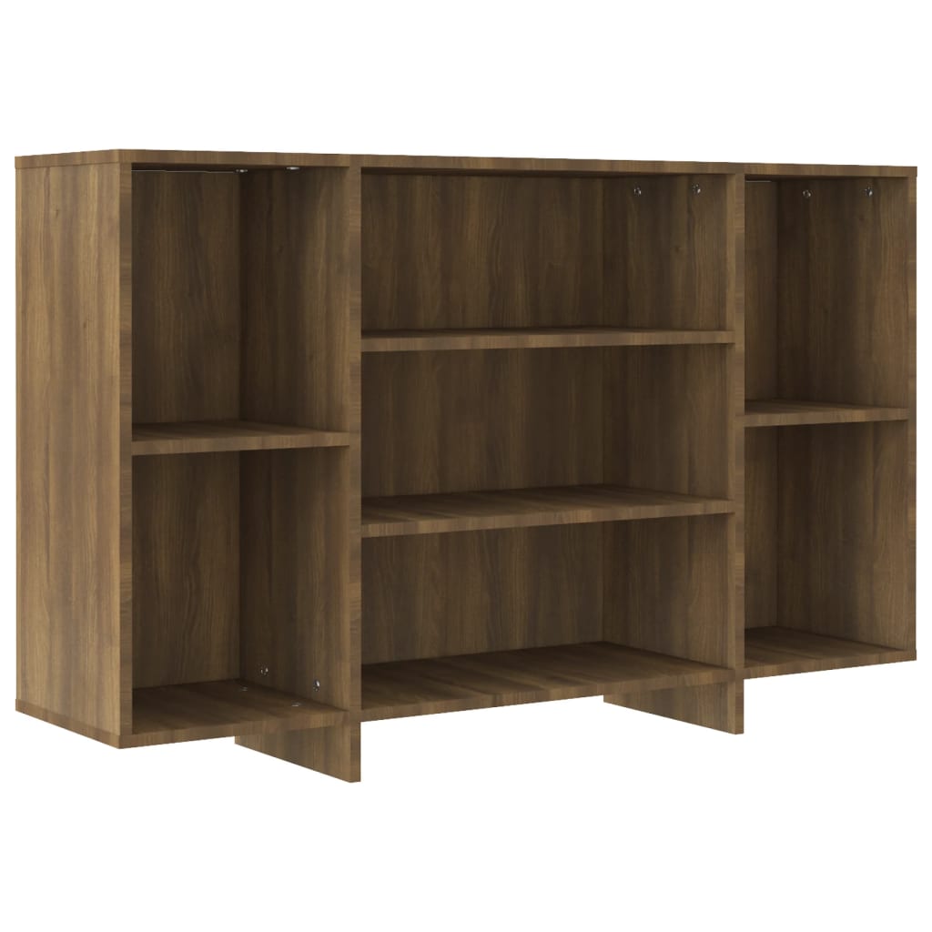 Credenza Marrone Rovere 120x30x75 cm in Truciolato - homemem39