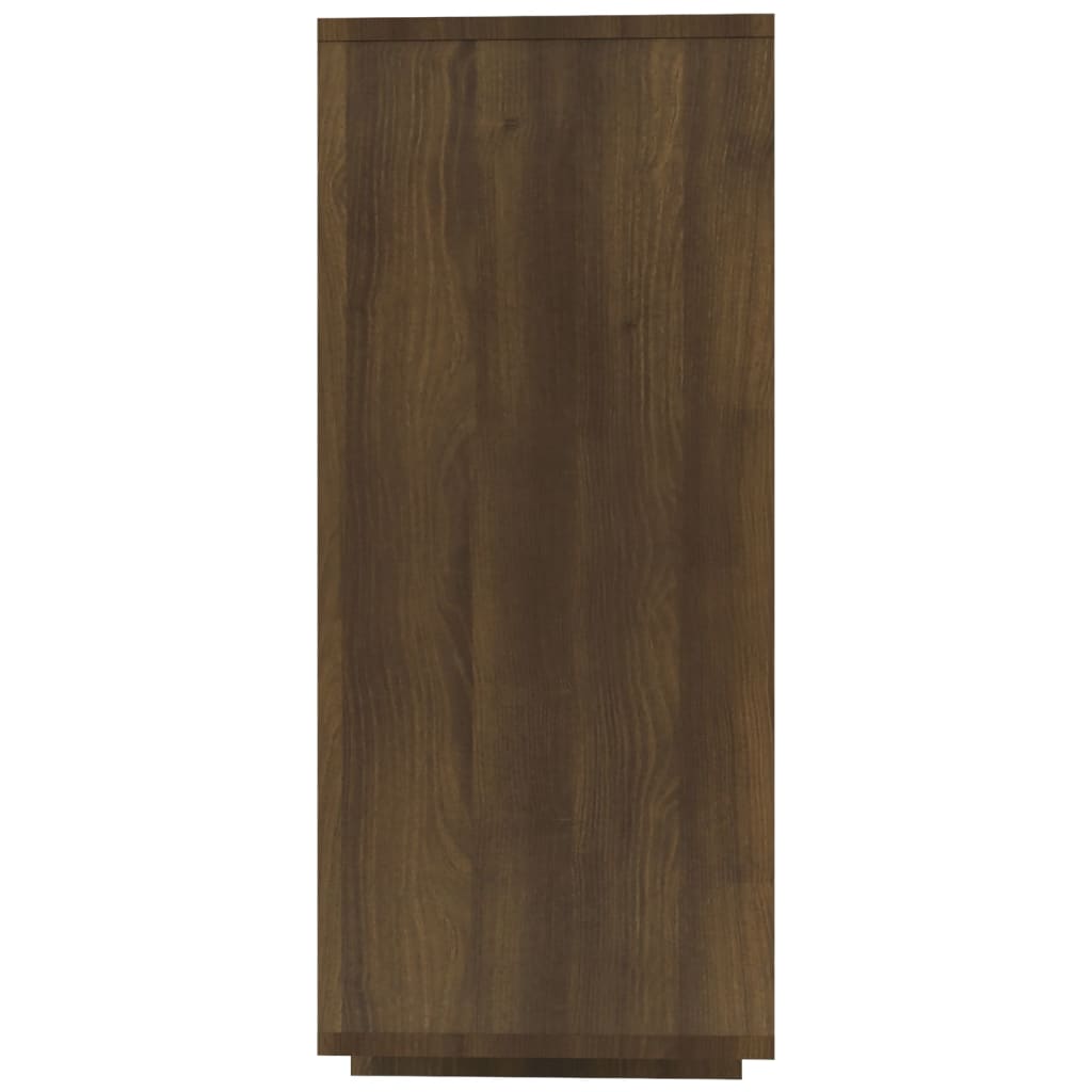 Credenza Marrone Rovere 120x30x75 cm in Truciolato - homemem39