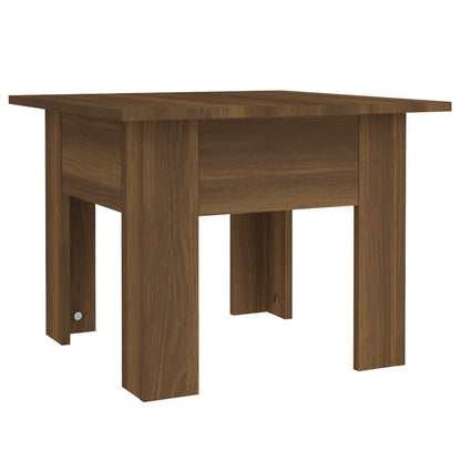 Tavolino da Salotto Rovere Marrone 55x55x42 cm in Truciolato - homemem39